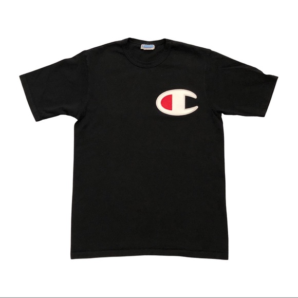 Champion Other - CHAMPION BIG LOGO PATCH HERITAGE TEE